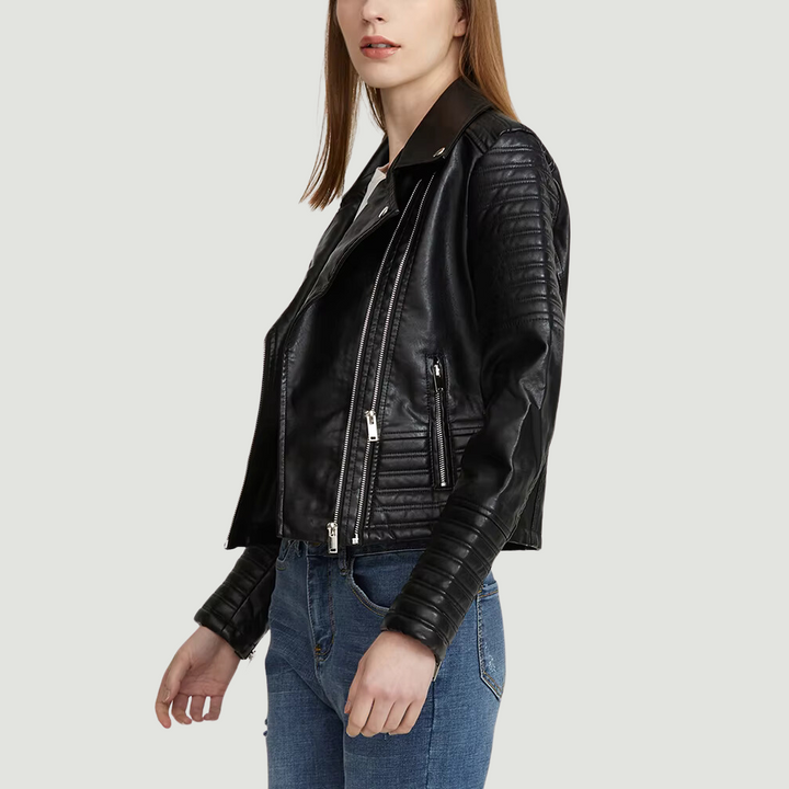 Daniella Biker Leather Jacket