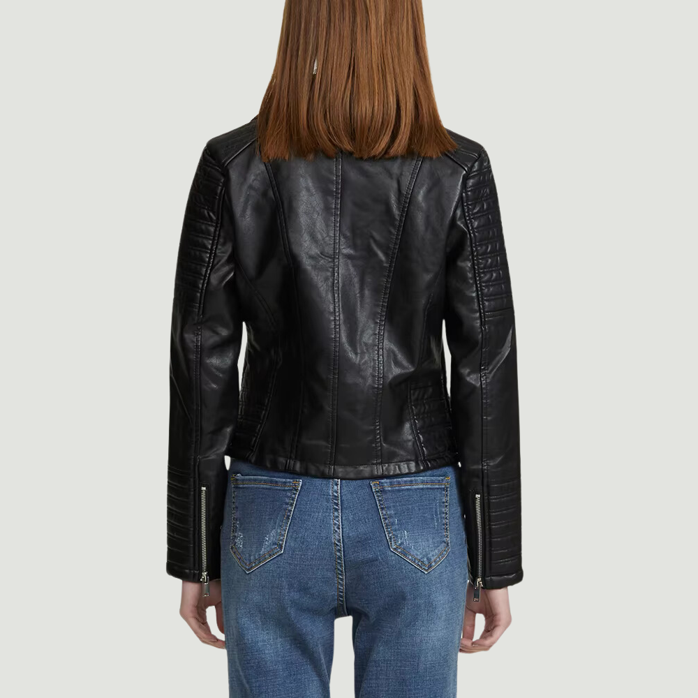 Daniella Biker Leather Jacket