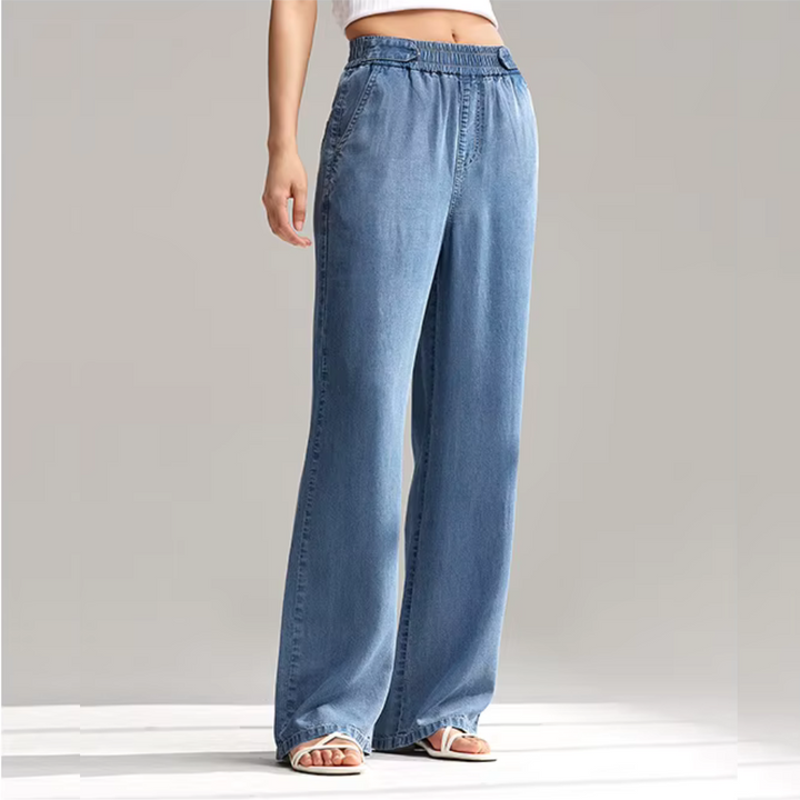 Daphne Wide Leg Denim Jeans