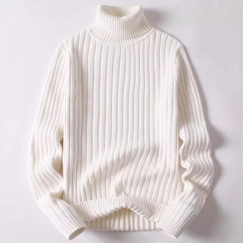 Apollo™ Ribbed Knit Turtleneck Sweater