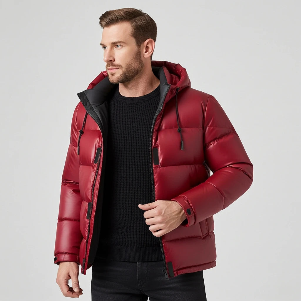 Orlando Hooded Down Winter Jacket Artisio