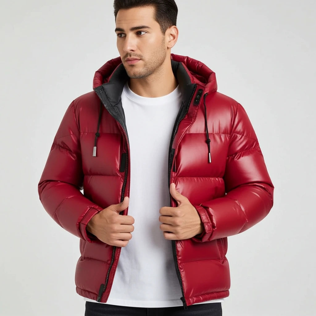 Orlando Hooded Down Winter Jacket Artisio
