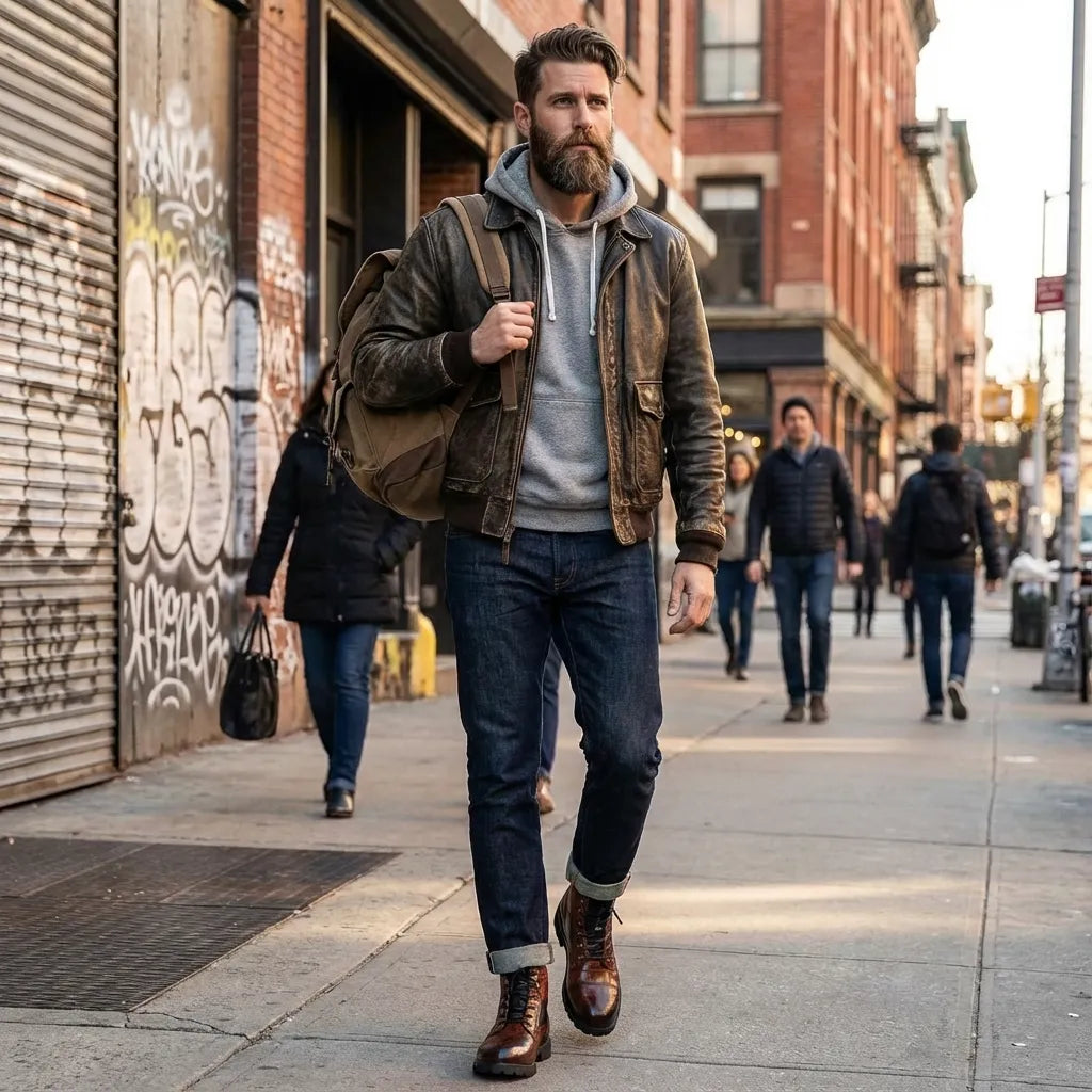 Kairo Croc-Trek Ankle Boots Artisio