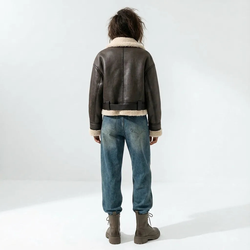 Sophia Plush Lined Women's Jacket Artisio