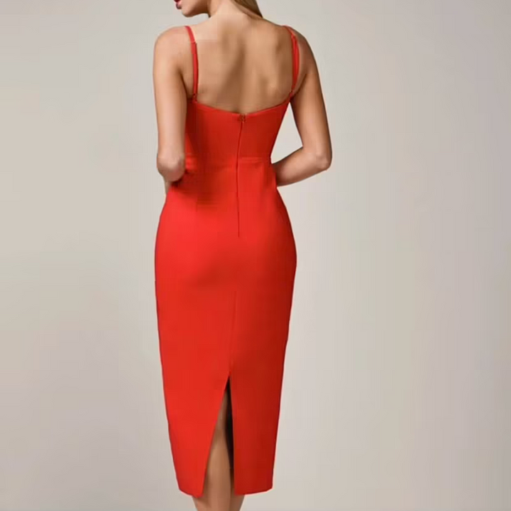 Elle Slim Midi Dress