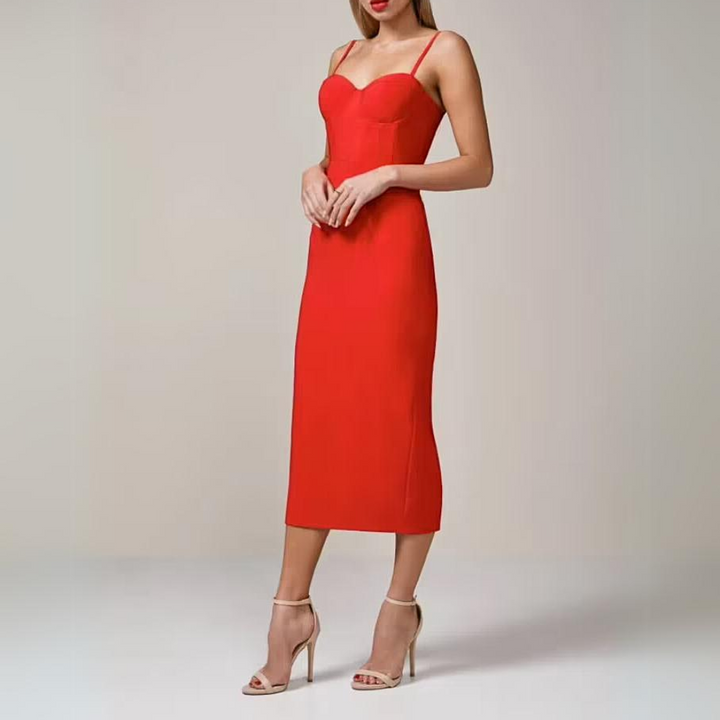 Elle Slim Midi Dress