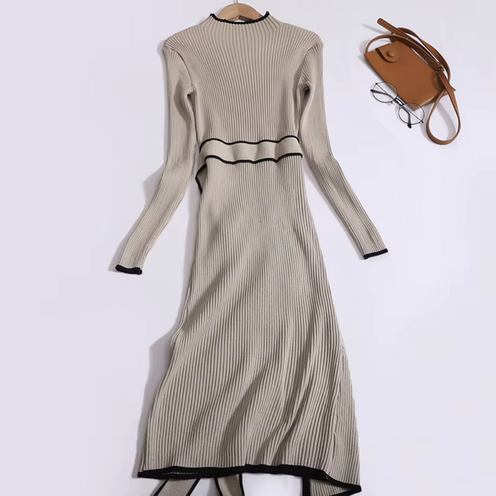 Erica Knit Belted Dress