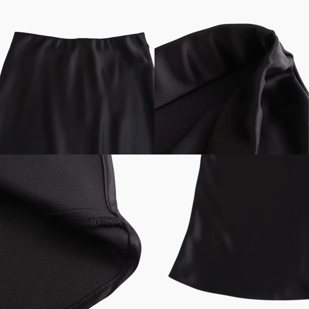 Estelle Satin Women Skirt