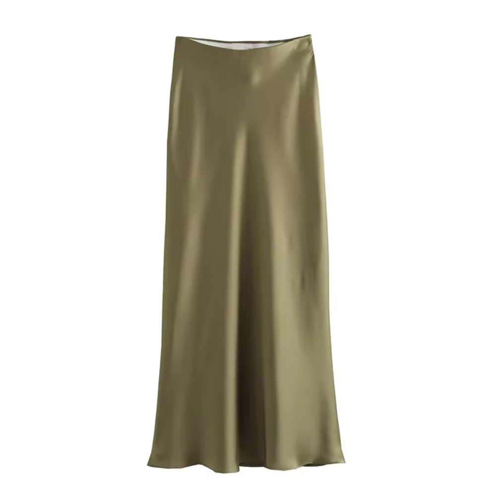 Estelle Satin Women Skirt