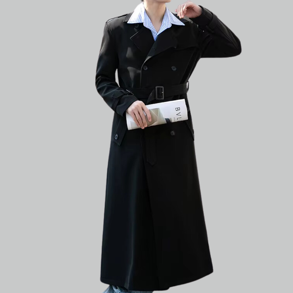 Ethan Double Breasted Trench Coat