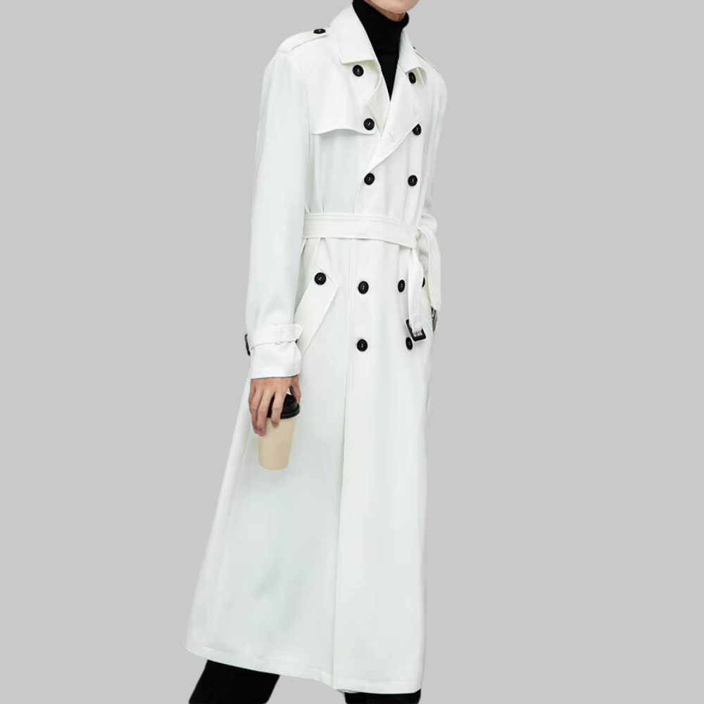 Ethan Double Breasted Trench Coat