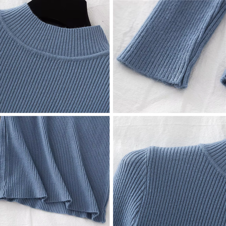 Eve Knitted Turtleneck Women Sweater