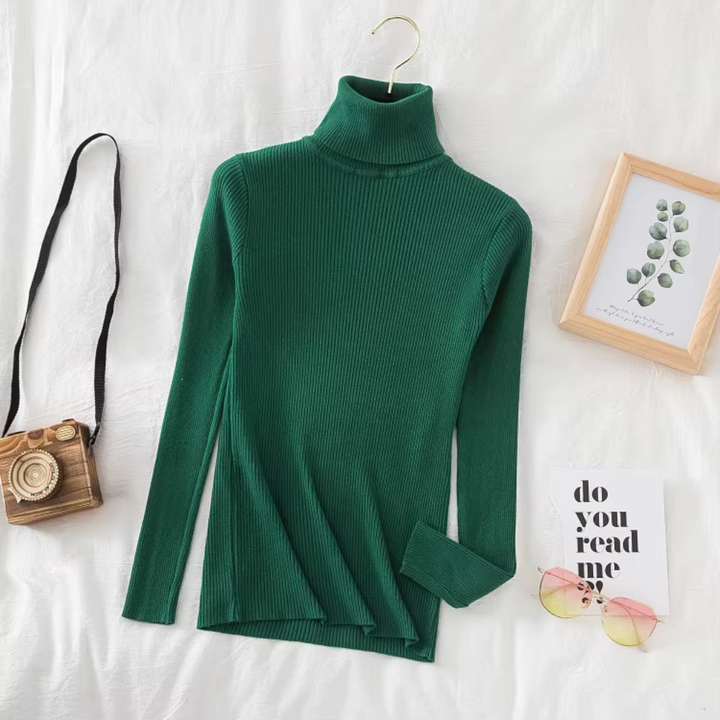 Eve Knitted Turtleneck Women Sweater