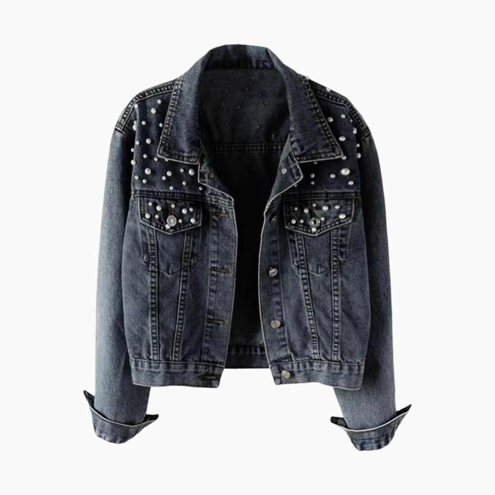 Gia Pearl Denim Jacket