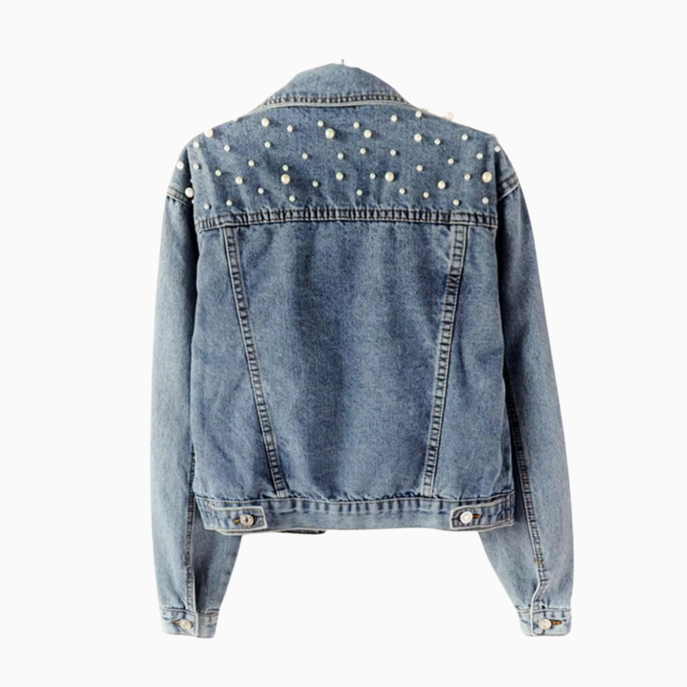 Gia Pearl Denim Jacket