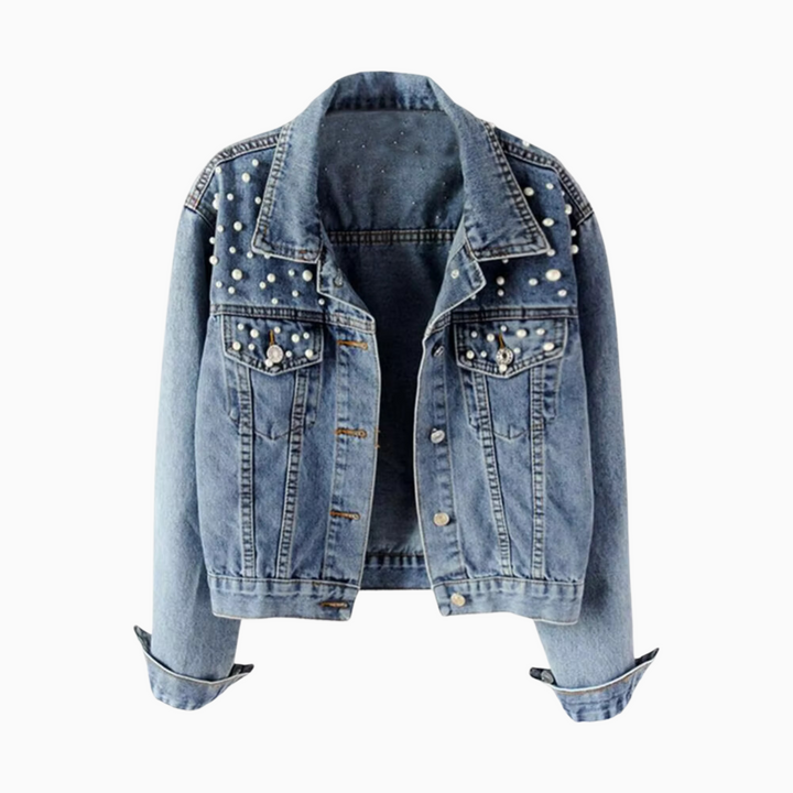 Gia Pearl Denim Jacket