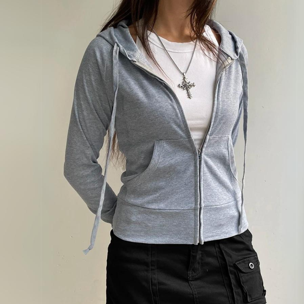 Gianna Urban Chic Zipper Sweatshirt