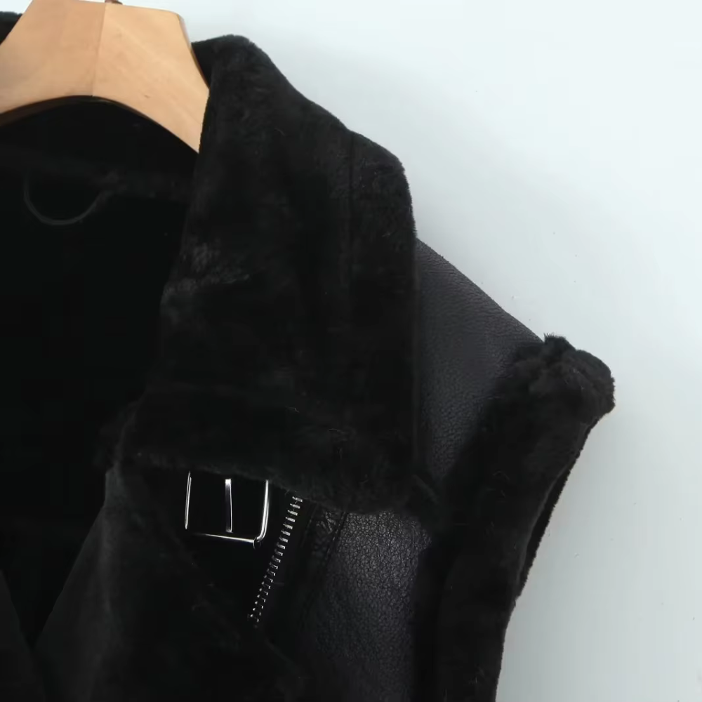 Ivy Shearling Vest