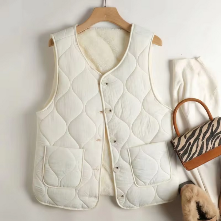 Jade Double-Sided Button Vest