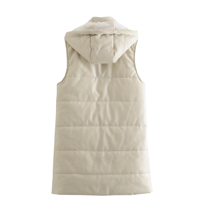 Jasmine Hooded Long Vest