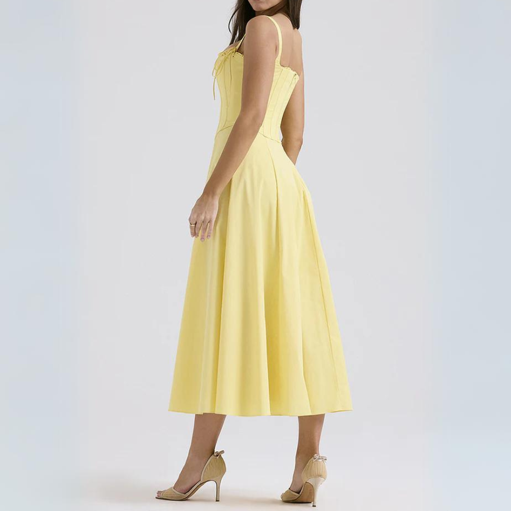 Kelsey Corset Midi Dress