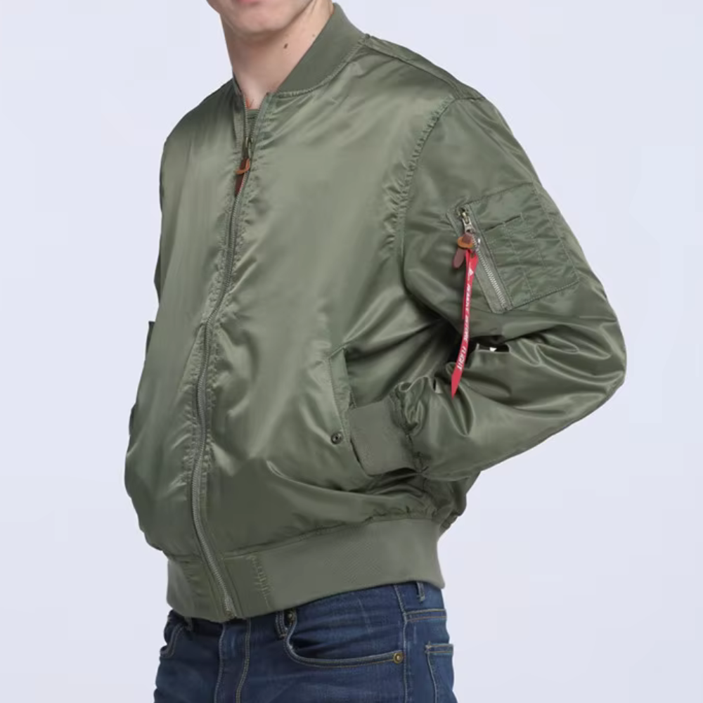 Lucas Water-Resistant Varsity Jacket