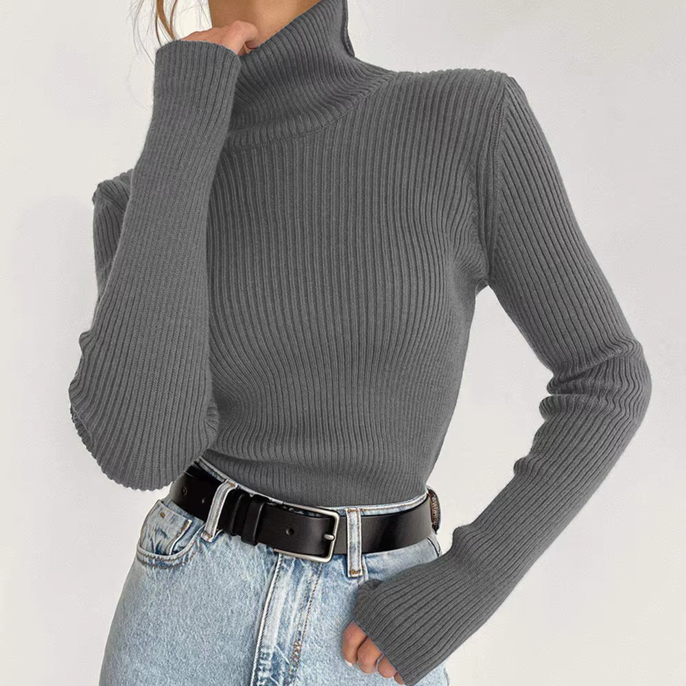 Lucy Mock Ribbed Women Sweater