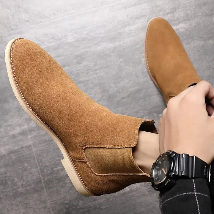 Maxwell Suede Chelsea Boots