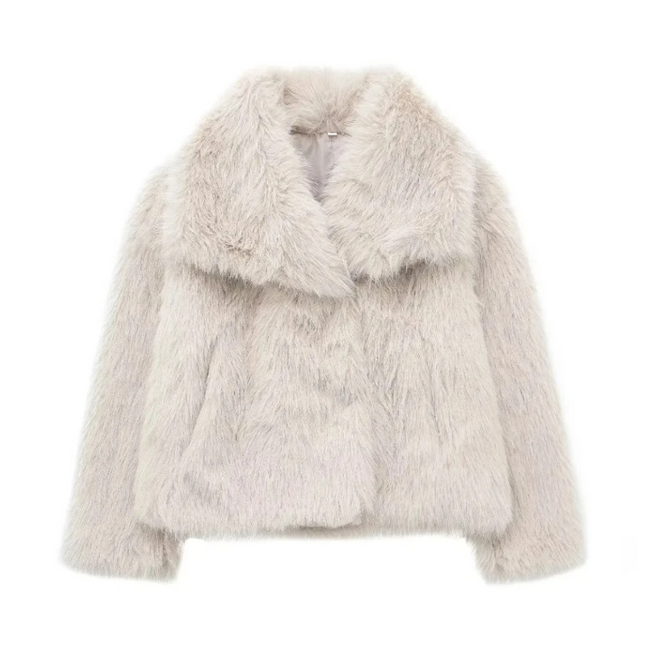 Margaux Glam Faux Fur Jacket