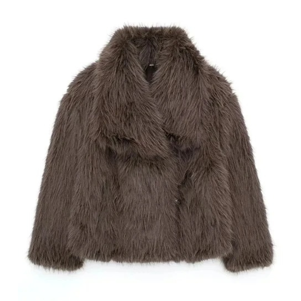 Margaux Glam Faux Fur Jacket