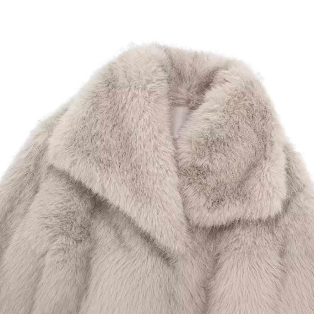 Margaux Glam Faux Fur Jacket