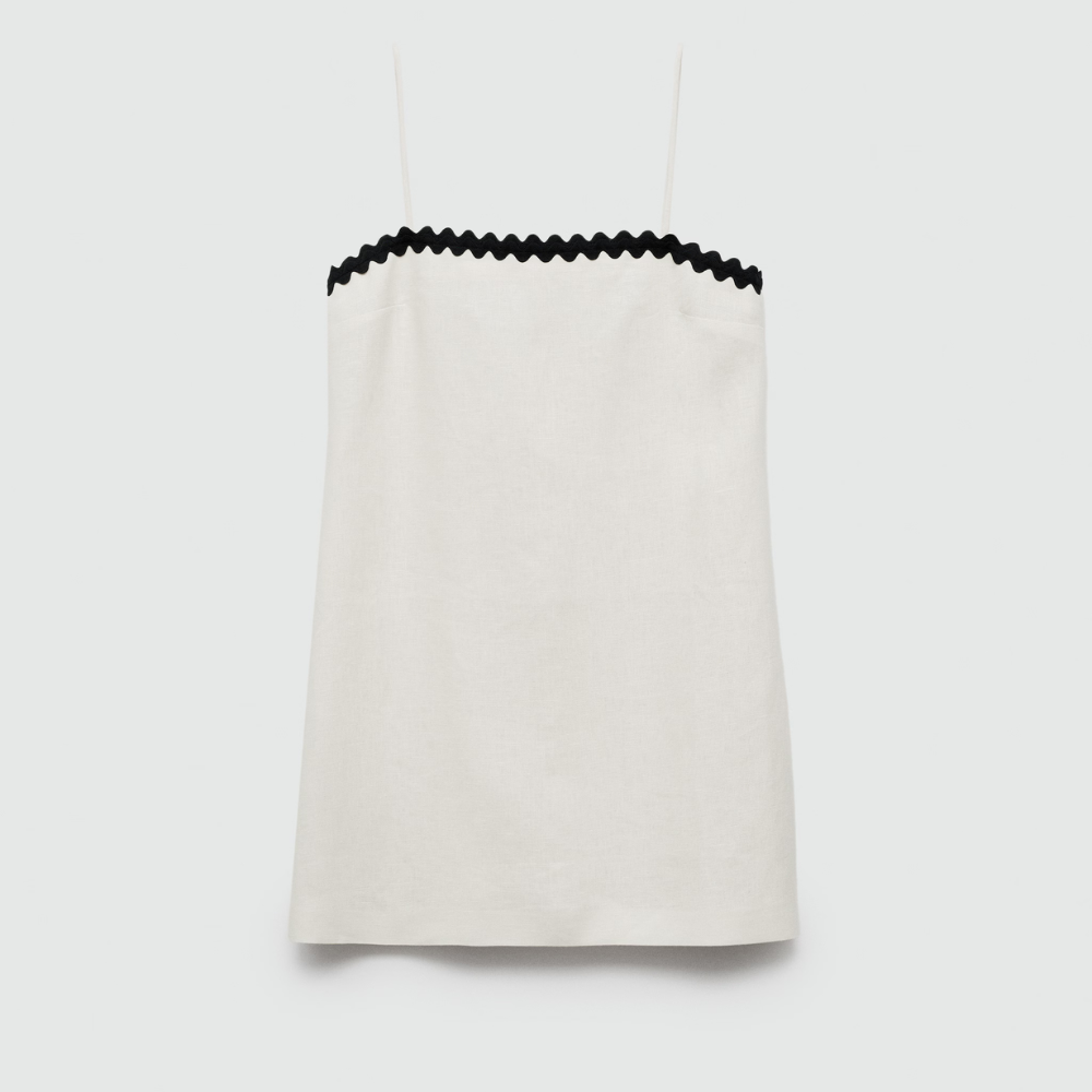 Marjorie Linen Mini Dress