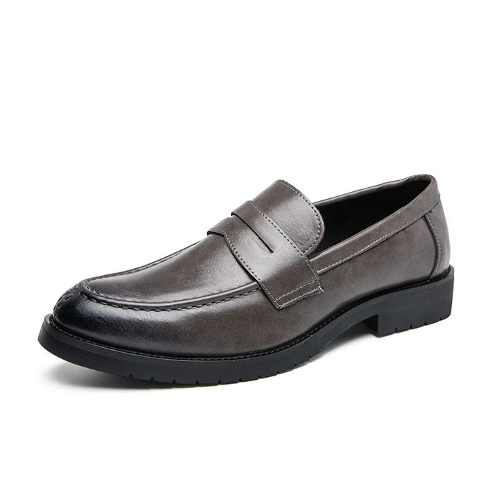 Maximilian Leather Penny Loafers