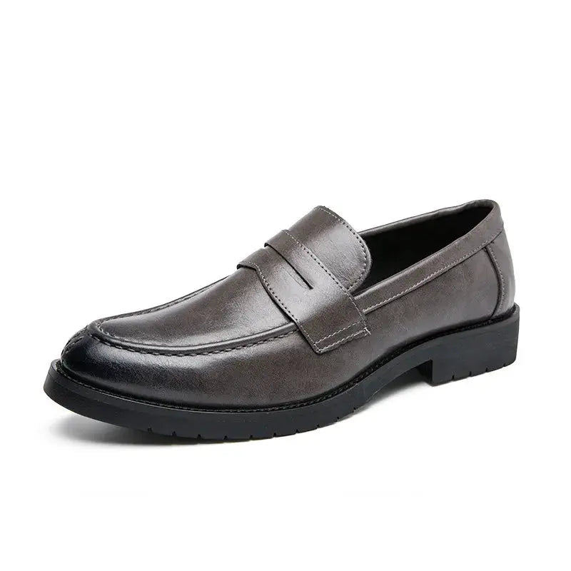 Maximilian Leather Penny Loafers Artisio
