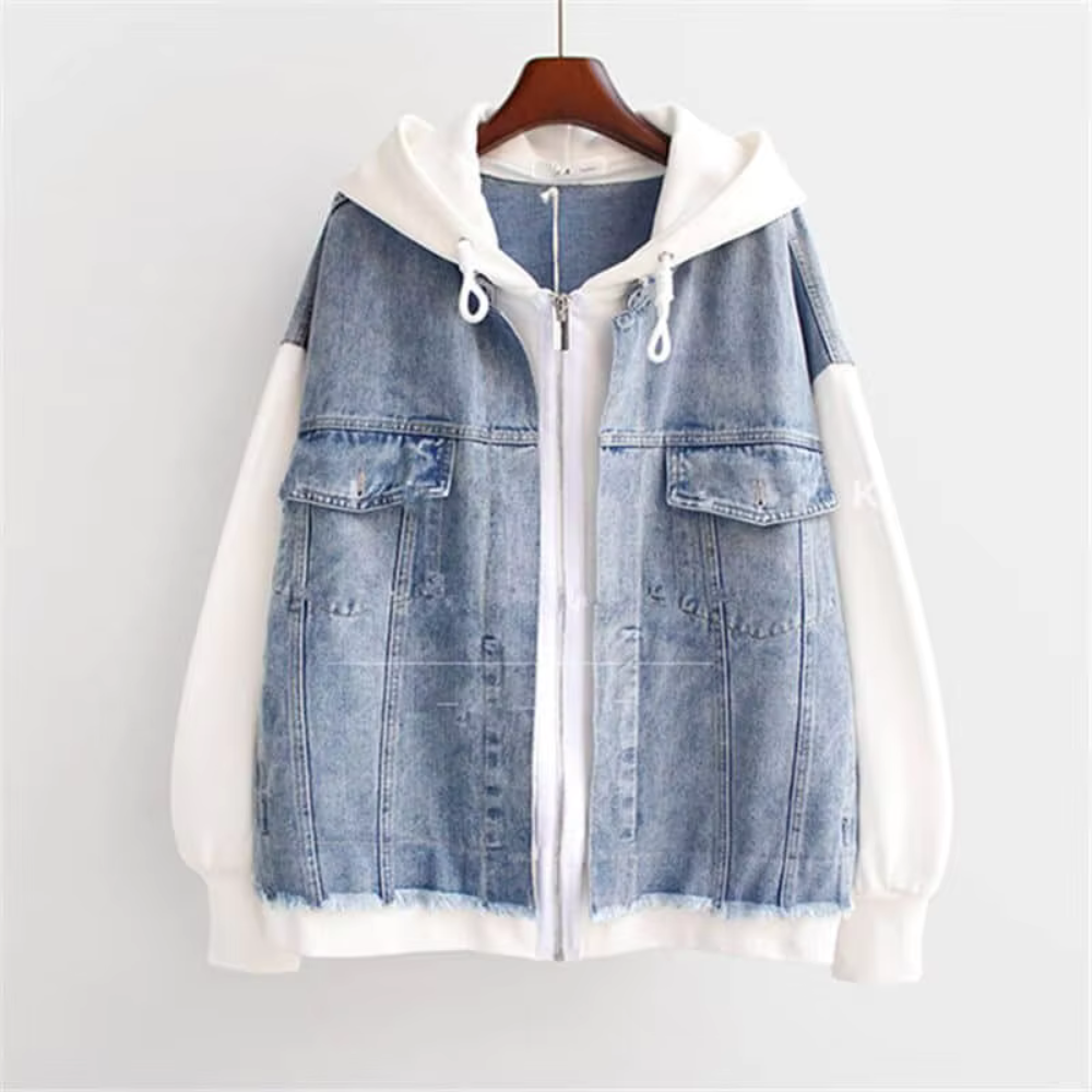 Mila Denim Hoodie