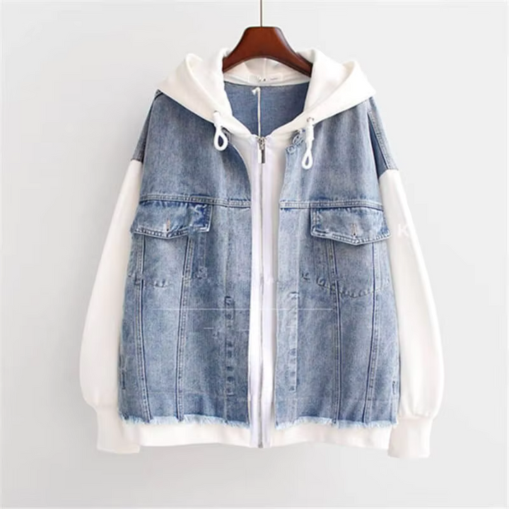 Mila Denim Hoodie