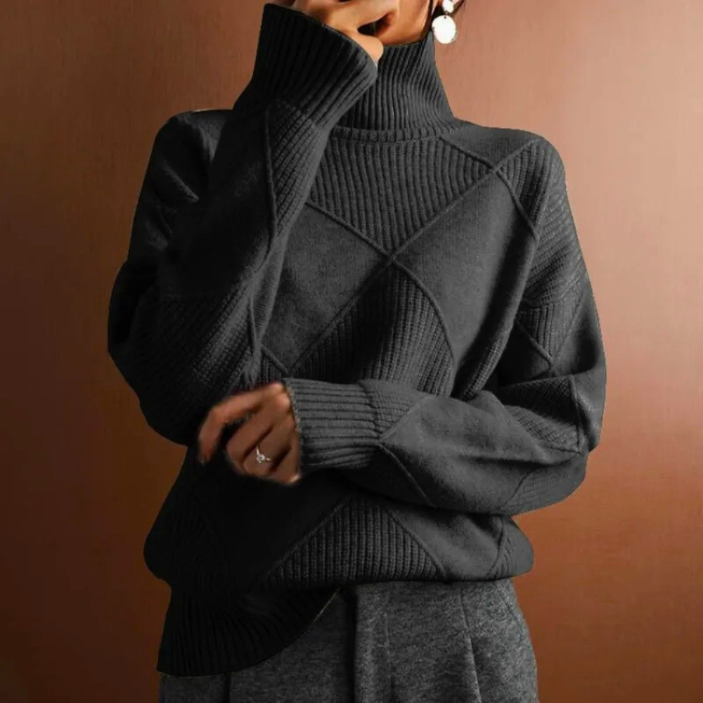 Nina Diamond Turtleneck Sweater