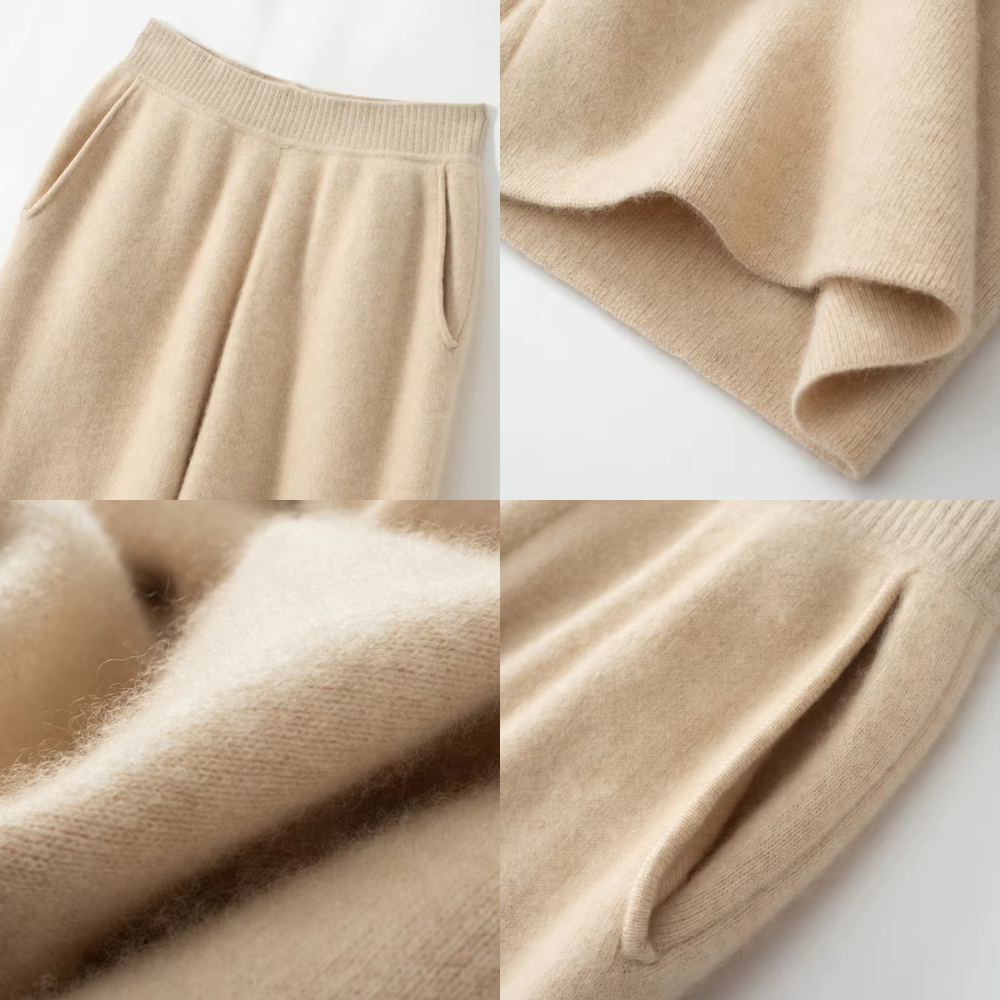 Sabrina Knitted Cashmere Pants