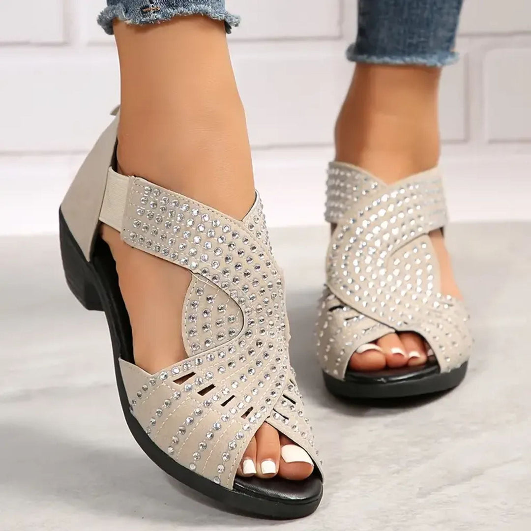 Nina Glitter Comfort Sandals Artisio