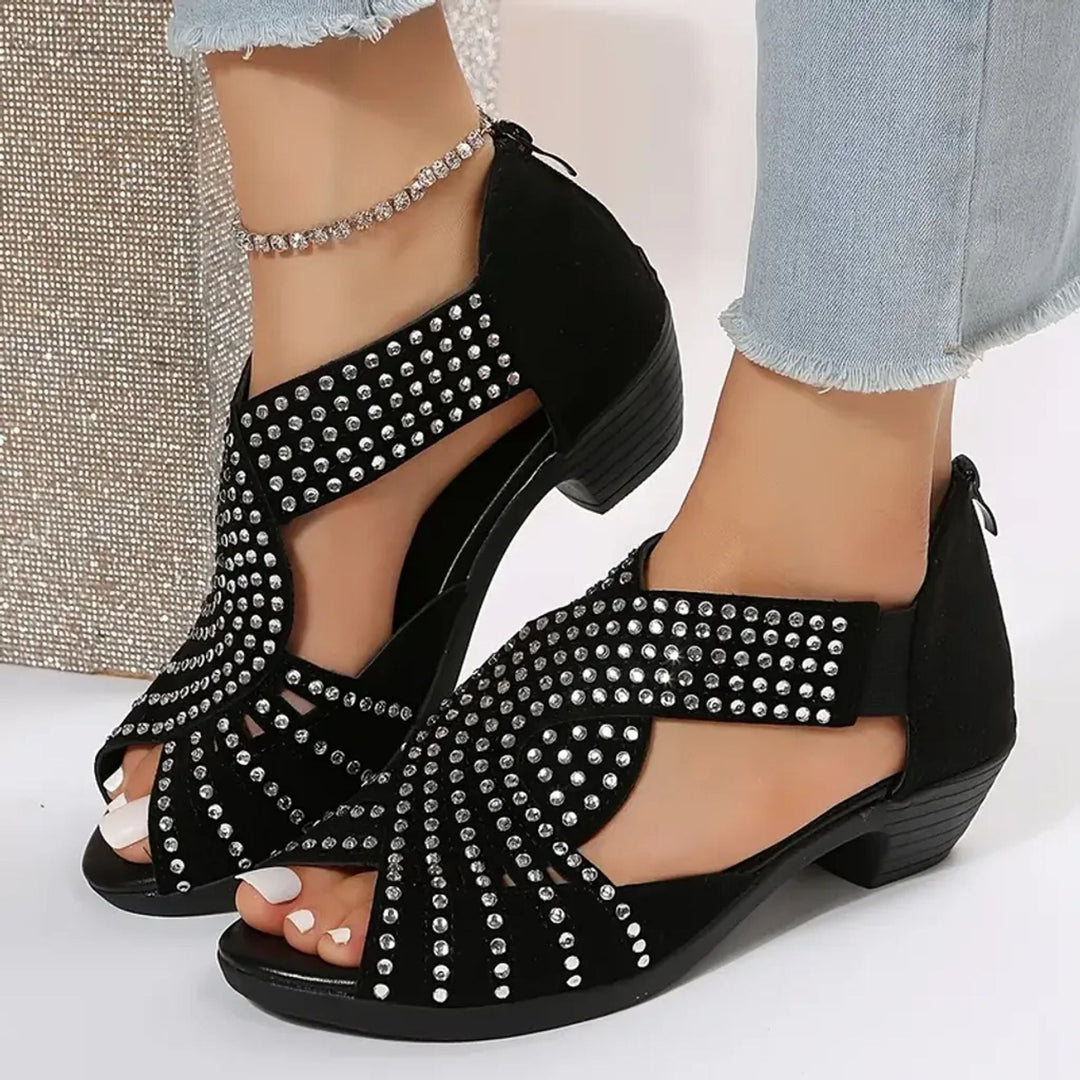 Nina Glitter Comfort Sandals Artisio