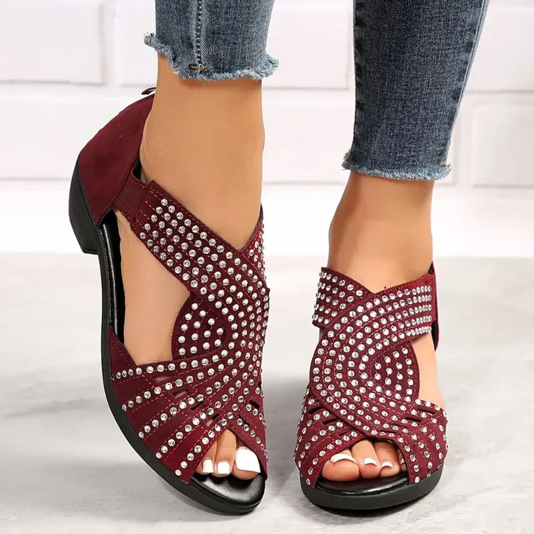 Nina Glitter Comfort Sandals Artisio