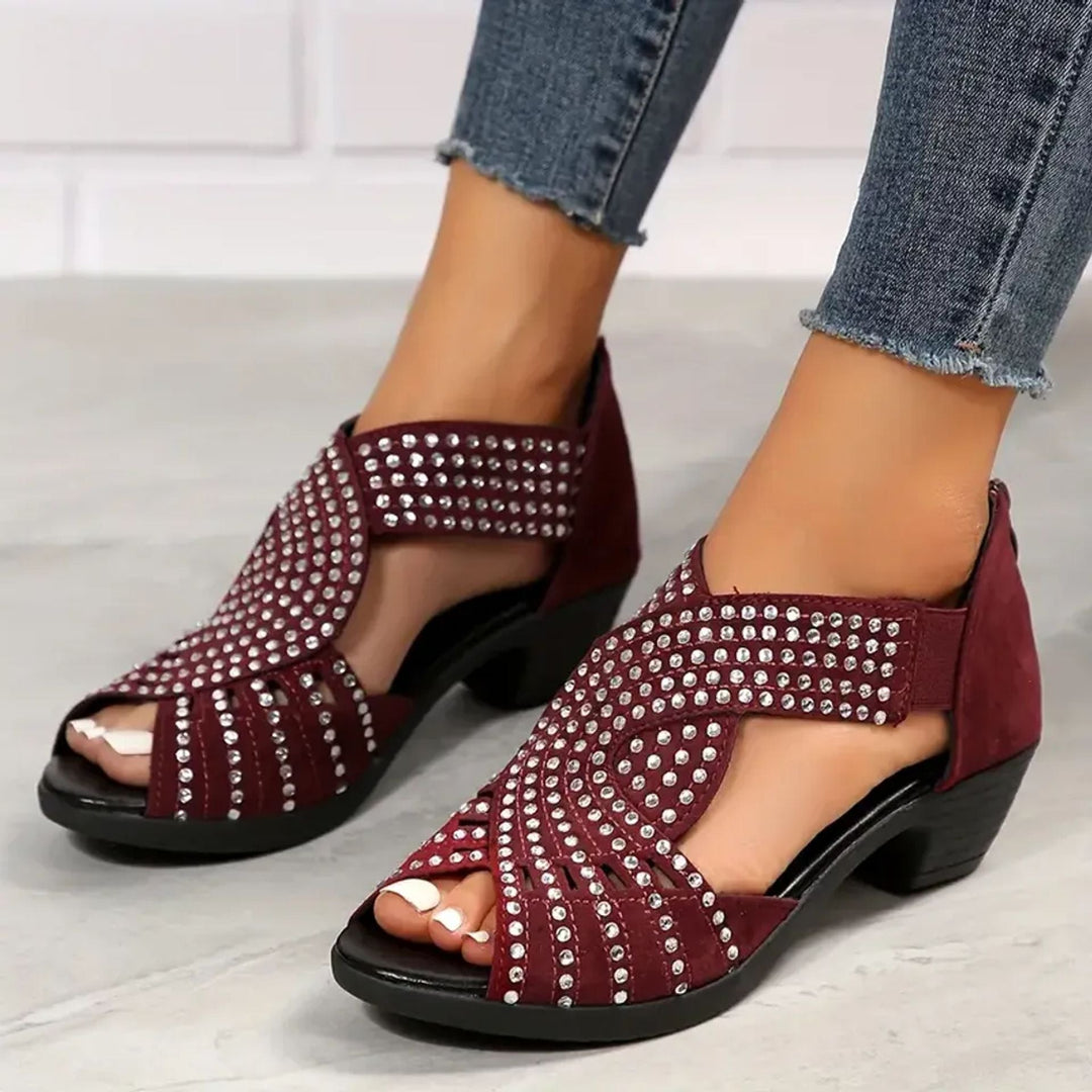 Nina Glitter Comfort Sandals Artisio