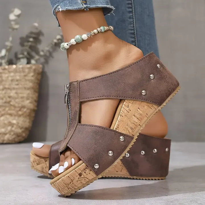 Lena Wedge Orthopedic Sandals