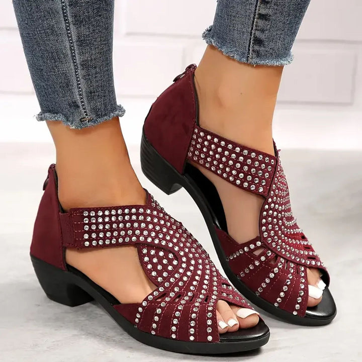 Nina Glitter Comfort Sandals Artisio