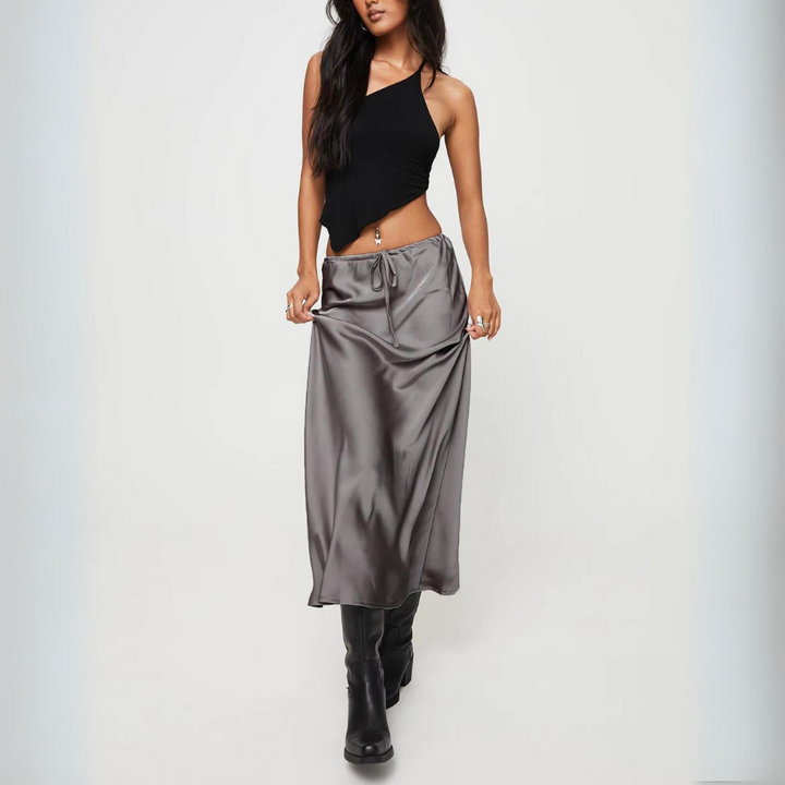 Scarlett Satin Maxi Skirt