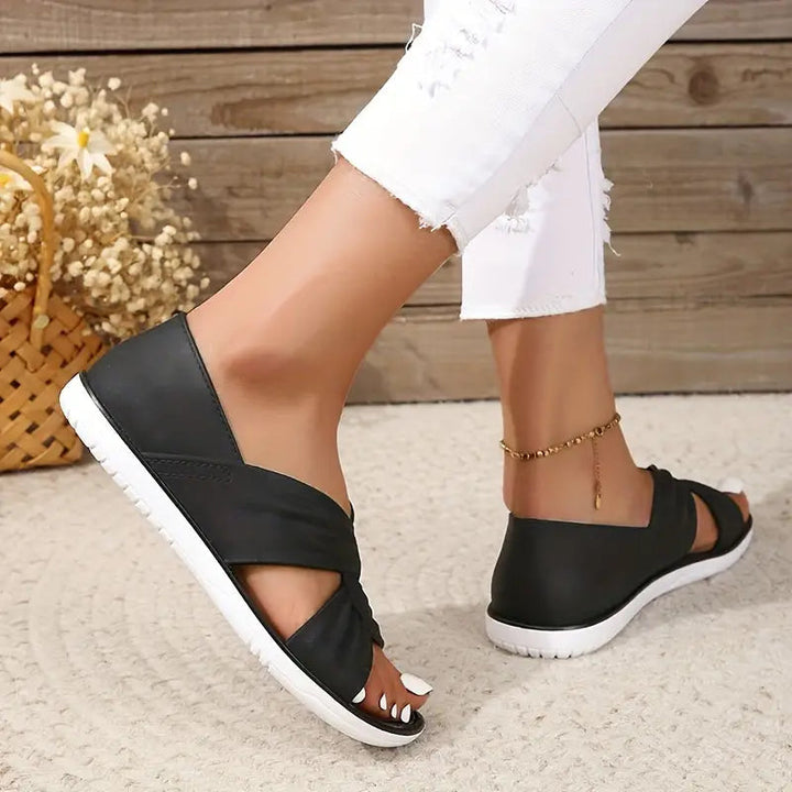 Lila Comfortable Slides Artisio