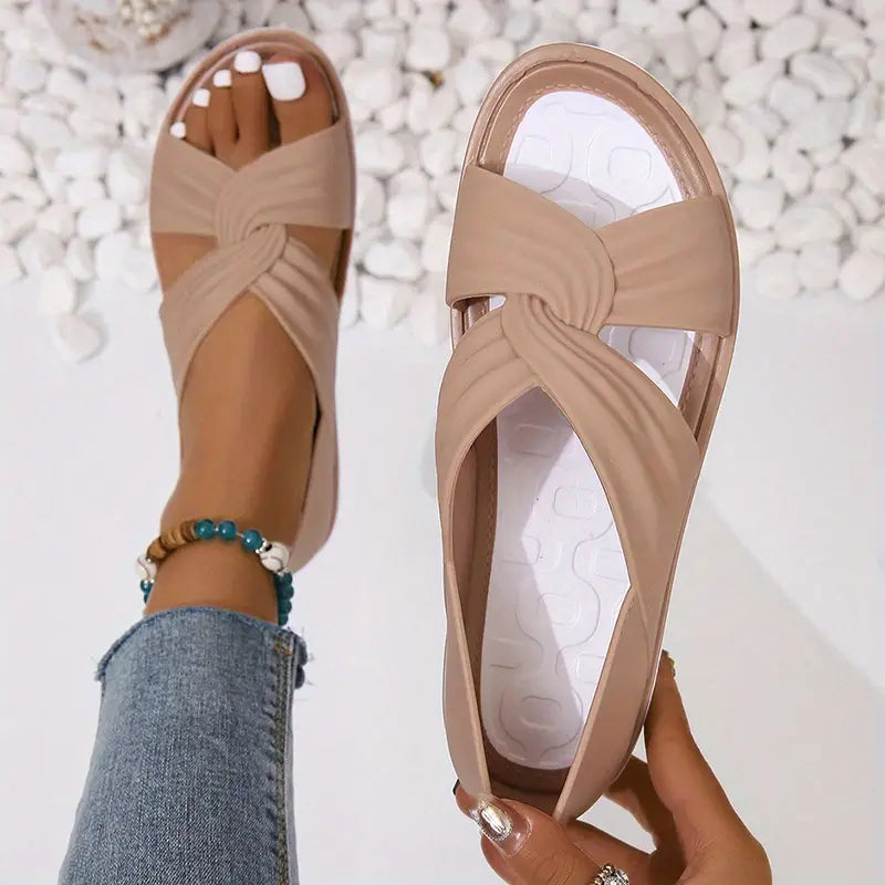 Lila Comfortable Slides Artisio