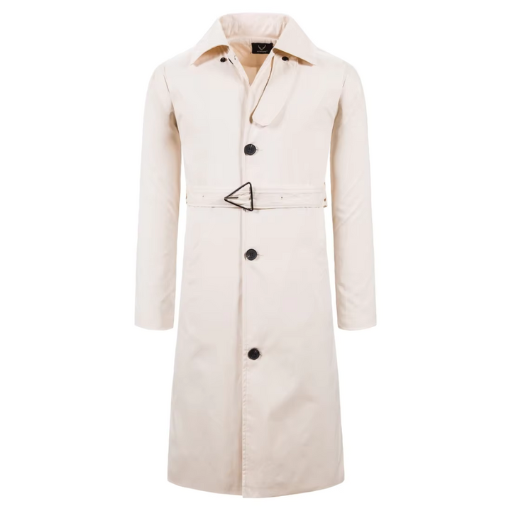 Will Double Breasted Long Trench Coat