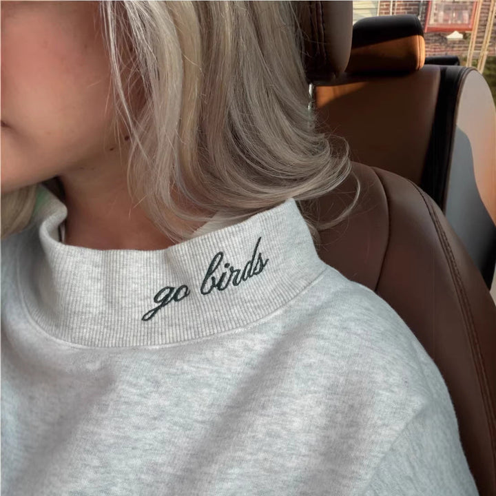 Women's Oversized Graphic Logo Sweatshirt - view 5 - Artisio