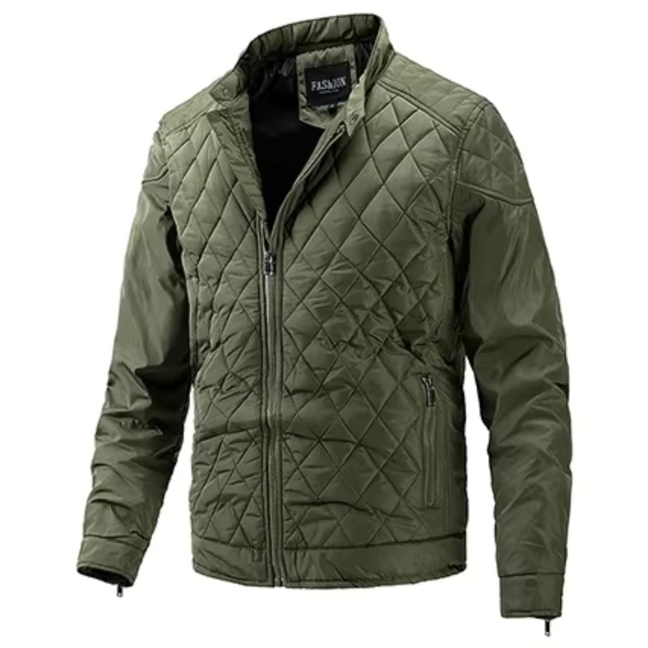 Xavier Classic Stitched Cotton-Padded Jacket